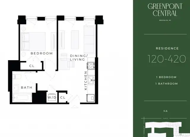 Property at 75 Dupont St Unit 320, Brooklyn, NY, 11222, 1 bed, 1 bath, [object Object]