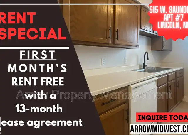 Property at 515 W Saunders Ave Unit 7, Lincoln, NE, 68521, 1 bed, 1 bath, [object Object]