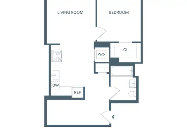 Property at 405 W 206th St Unit 411E, New York, NY, 10034, 1 bed, 1 bath, [object Object]
