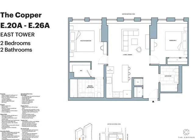 Property at 626 1st Ave Unit E-25A, New York, NY, 10016, 2 beds, 2 baths, [object Object]