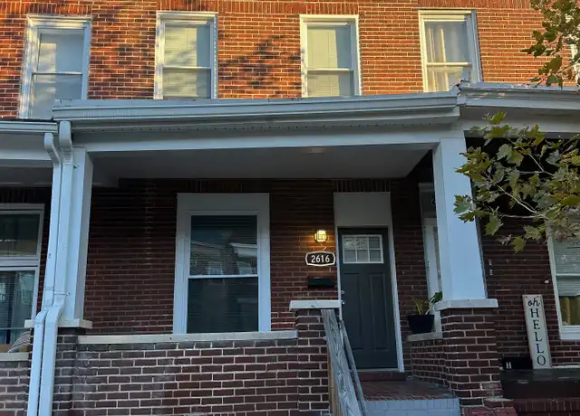 Property at 2616 E Biddle St, Baltimore, MD, 21213, 3 beds, 2 baths, [object Object]