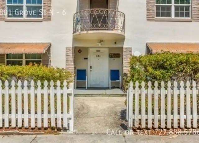 Property at 801 Grove St N #6, St. Petersburg, FL, 33701, 1 bed, 1 bath, [object Object]