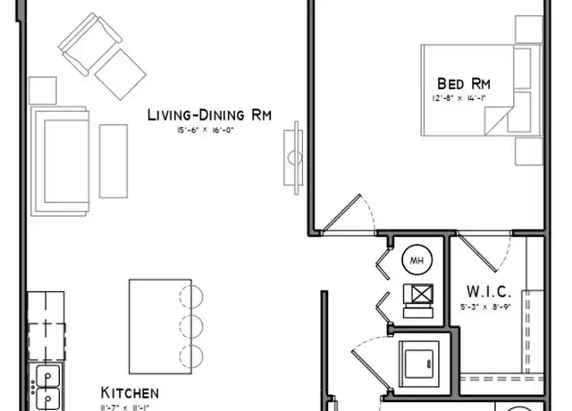 Property at 903-915 Main St Unit 903310, Mukwonago, WI, 53149, 1 bed, 1 bath, [object Object]