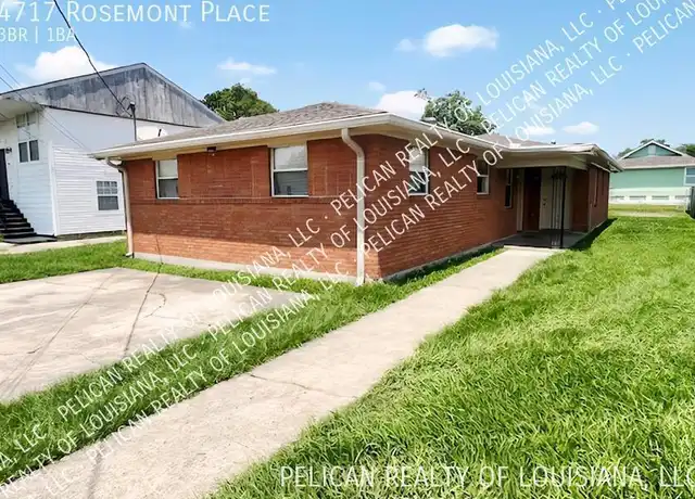 Property at 4717 Rosemont Pl, New Orleans, LA, 70126, 3 beds, 1 bath, [object Object]