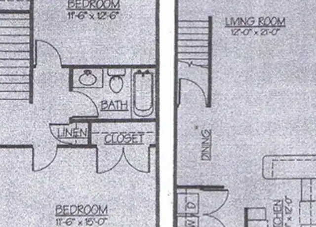 Property at 1021 Manitou Dr Unit 2 Bedroom/1 Bathroom Waitlist, Traverse City, MI, 49686, 2 beds, 1 bath, [object Object]