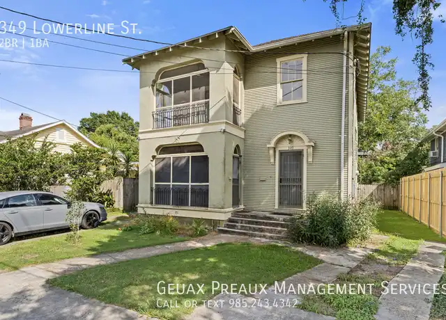 Property at 349 Lowerline St, New Orleans, LA, 70118, 2 beds, 1 bath, [object Object]