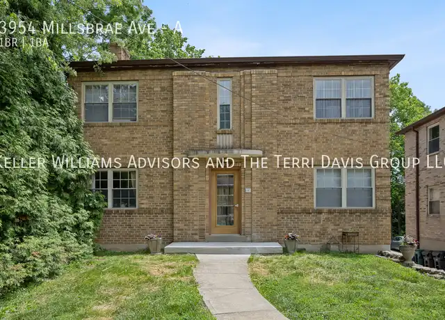 Property at 3954 Millsbrae Ave Unit A, Cincinnati, OH, 45209, 1 bed, 1 bath, [object Object]