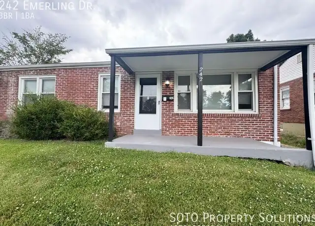 Property at 242 Emerling Dr, Saint Louis, MO, 63121, 3 beds, 1 bath, [object Object]