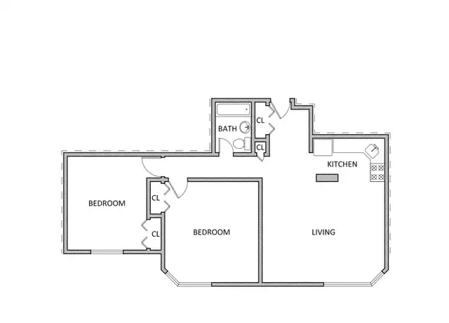 Property at 3333 Broadway Unit C7K, New York, NY, 10031, 2 beds, 1 bath, [object Object]