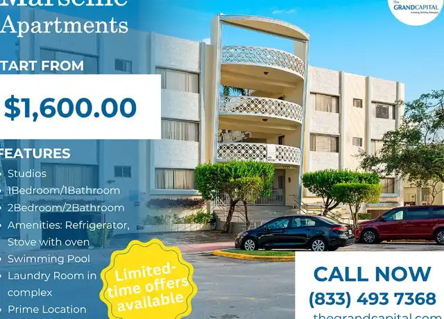 Property at Marseille Apts - 1165 Marseille Dr, Miami Beach, FL, 33141, 0 beds, 1 bath, [object Object]