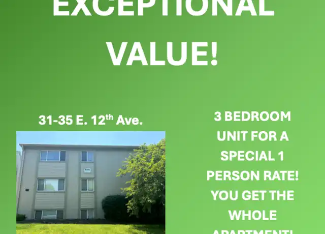 Property at 31 E 12th Ave Apt 1A, Columbus, OH, 43201, 1 bed, 1 bath, [object Object]