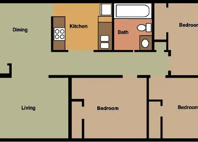 Property at Brentwood Estates - 318 17th St NW, East Grand Forks, MN, 56721, 3 beds, 1 bath, [object Object]