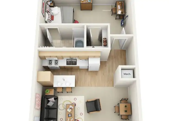 Property at 1905 Anderson Rd Unit 206, Davis, CA, 95616, 1 bed, 1 bath, [object Object]