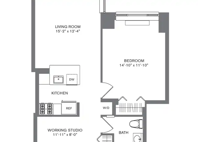 Property at 88 Leonard St Unit 717, New York, NY, 10013, 1 bed, 1 bath, [object Object]