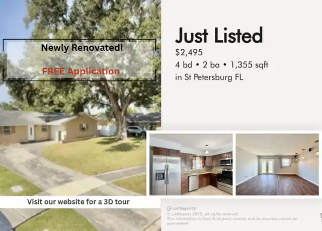Property at 6943 Buhrley Ter N, Saint Petersburg, FL, 33709, 4 beds, 2 baths, [object Object]