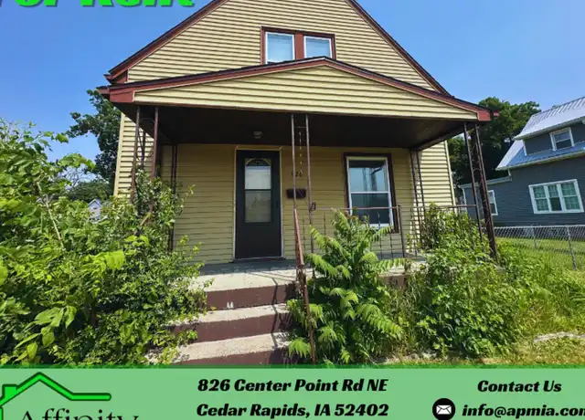 Property at 826 Center Point Rd NE Unit 1, Cedar Rapids, IA, 52402, 2 beds, 1 bath, [object Object]