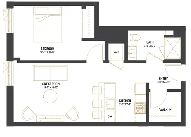 Property at 1135 W Winona St Unit B223, Chicago, IL, 60640, 1 bed, 1 bath, [object Object]