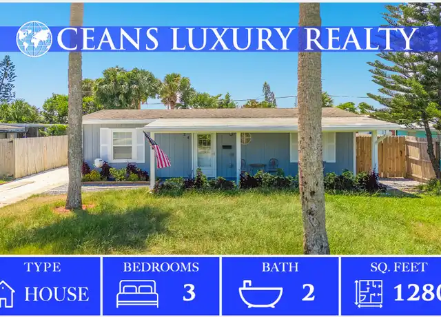 Property at 124 Roberta Rd, Ormond Beach, FL, 32176, 3 beds, 2 baths, [object Object]