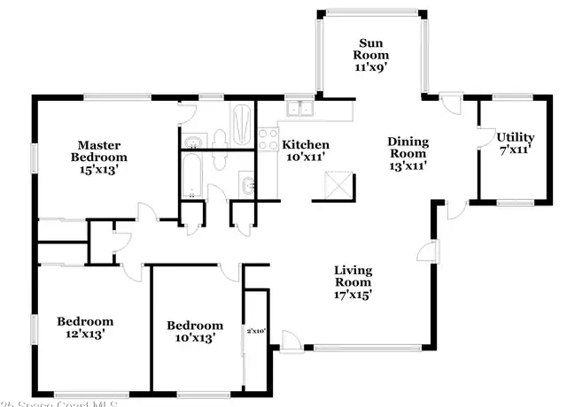 Property at 205 Ash St, Melbourne, FL, 32904, 3 beds, 2 baths, [object Object]