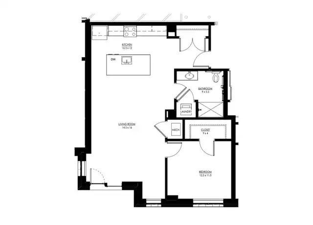 Property at 5945 6th Ave Unit 301, Kenosha, WI, 53140, 1 bed, 1 bath, [object Object]