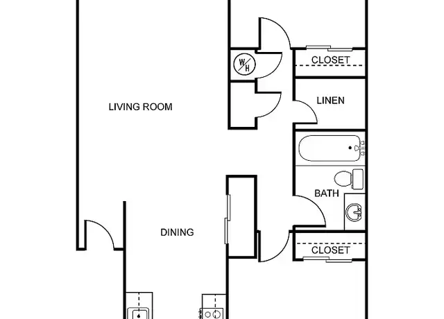 Property at Villa 505 - 505 Villa Ave, Clovis, CA, 93612, 2 beds, 1 bath, [object Object]