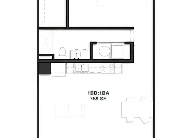 Property at 3130 Gillham Rd Unit 203, Kansas City, MO, 64109, 1 bed, 1 bath, [object Object]