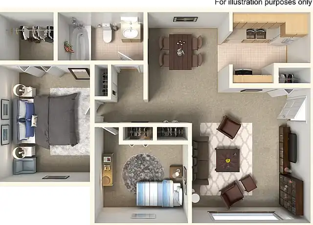 Property at Half Moon Village Phase II - 11008 Clear Skies Dr, Saint Louis, MO, 63114, 2 beds, 1 bath, [object Object]
