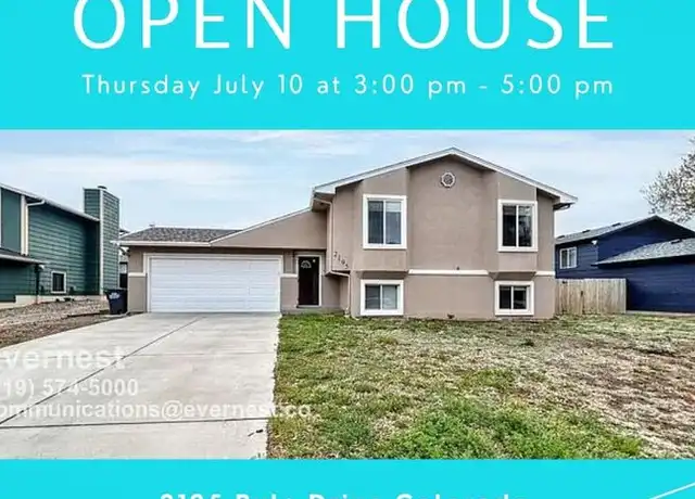 Property at 2195 Bula Dr, Colorado Springs, CO, 80915, 4 beds, 2 baths, [object Object]