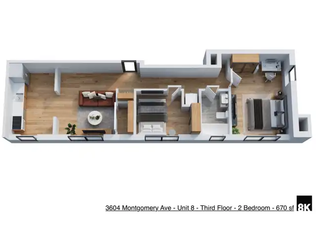 Property at 3604 Montgomery Rd Unit 8, Cincinnati, OH, 45207, 2 beds, 1 bath, [object Object]