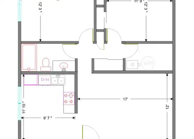 Property at 407 W White St Unit 16, Champaign, IL, 61820, 2 beds, 1 bath, [object Object]