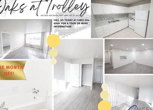 Property at Oaks at Trolley - 555 E 700 S, Salt Lake City, UT, 84102, 1 bed, 1 bath, [object Object]