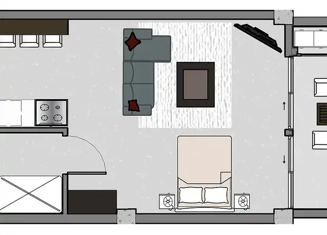 Property at Contour Lofts - 2120 Columbia St, San Diego, CA, 92101, 0 beds, 1 bath, [object Object]