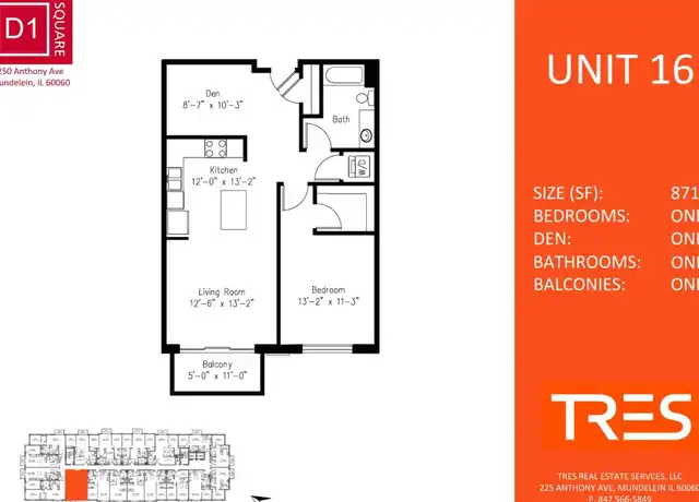 Property at 250 Anthony Ave Unit 216, Mundelein, IL, 60060, 1 bed, 1 bath, [object Object]