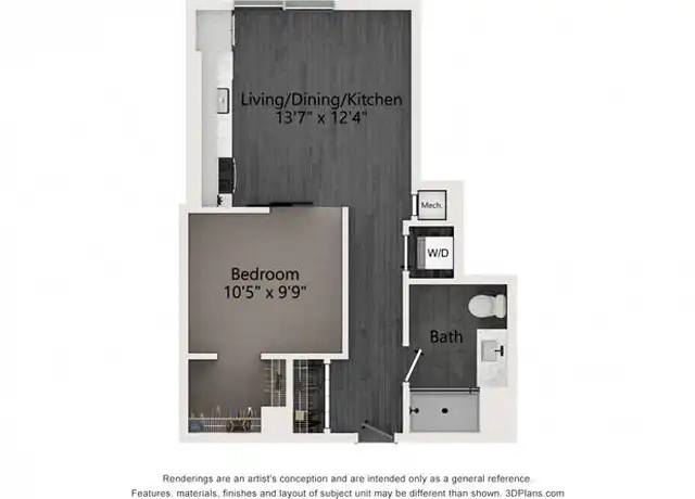Property at 1454 W Randolph St Unit 408, Chicago, IL, 60607, 0 beds, 1 bath, [object Object]