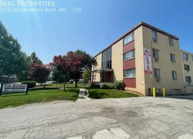 Property at 2115 Collingwood Blvd Unit 115, Toledo, OH, 43620, 1 bed, 1 bath, [object Object]