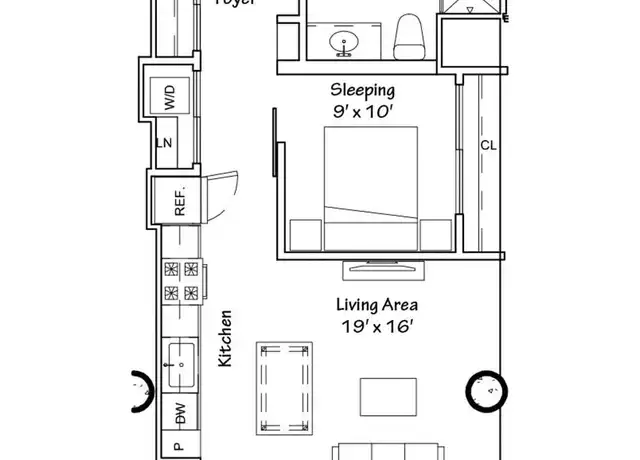 Property at 1010 Lake St Unit 605, Oak Park, IL, 60301, 0 beds, 1 bath, [object Object]