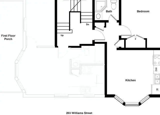 Property at 203 Williams St Unit 4, Ithaca, NY, 14850, 1 bed, 1 bath, [object Object]