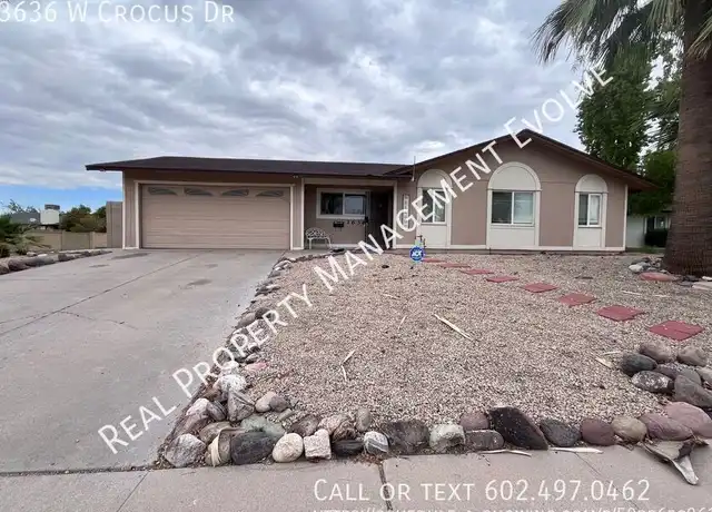 Property at 3636 W Crocus Dr, Phoenix, AZ, 85053, 3 beds, 2 baths, [object Object]