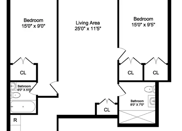 Property at 3641 Johnson Ave Unit 8c, Bronx, NY, 10463, 2 beds, 1 bath, [object Object]