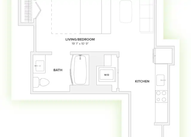 Property at 730 N Milwaukee Ave Unit 2106, Chicago, IL, 60642, 0 beds, 1 bath, [object Object]