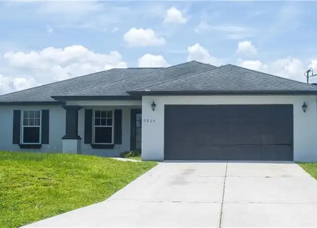 Property at 2809 58th St W, Lehigh Acres, FL, 33971, 3 beds, 2 baths, [object Object]