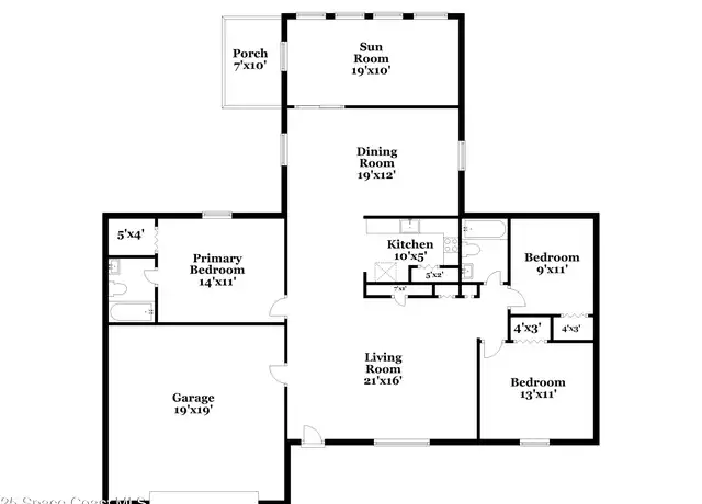 Property at 1318 Sandusky St SE, Palm Bay, FL, 32909, 3 beds, 2 baths, [object Object]