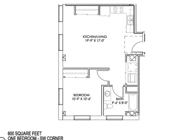 Property at 101 W 11th St Unit 1002, Kansas City, MO, 64105, 1 bed, 1 bath, [object Object]