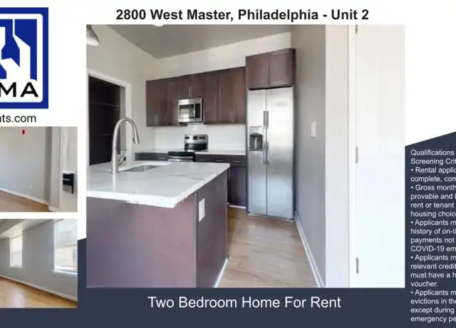 Property at 2800 Master St Unit 2, Philadelphia, PA, 19121, 2 beds, 2 baths, [object Object]