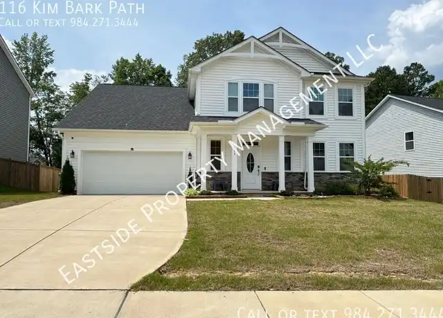 Property at 116 Kim Bark Path, Garner, NC, 27529, 4 beds, 3.5 baths, [object Object]