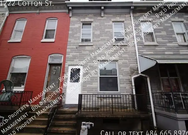 Property at 1222 Cotton St, Reading, PA, 19602, 4 beds, 1 bath, [object Object]