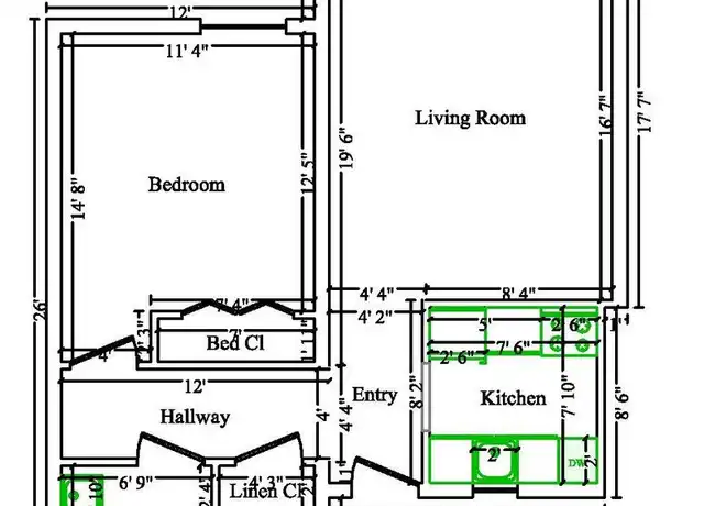 Property at 1365 Gatewood Dr Unit W-305, Auburn, AL, 36830, 1 bed, 1 bath, [object Object]