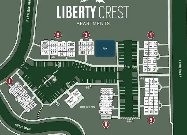 Property at Liberty Crest Apartments - 1032 Big Mountain Ave S, Salem, OR, 97306, 3 beds, 2 baths, [object Object]