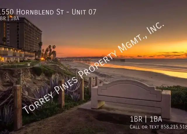 Property at 1550 Hornblend St Unit 07, San Diego, CA, 92109, 1 bed, 1 bath, [object Object]