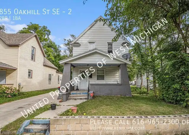 Property at 855 Oakhill St SE Unit 2, Grand Rapids, MI, 49507, 2 beds, 1 bath, [object Object]